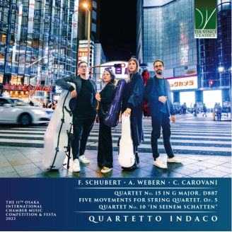 SCHUBERT - Quartetto Indac - Quatuor à cordes n°15 en sol majeur op.post the 11th osaka international chamber music compeit..
